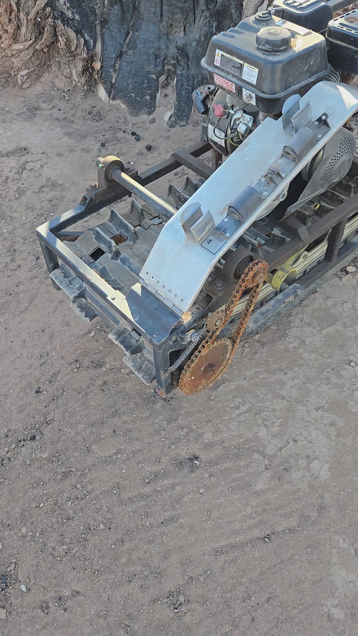 Ice fishing snow dog track sled