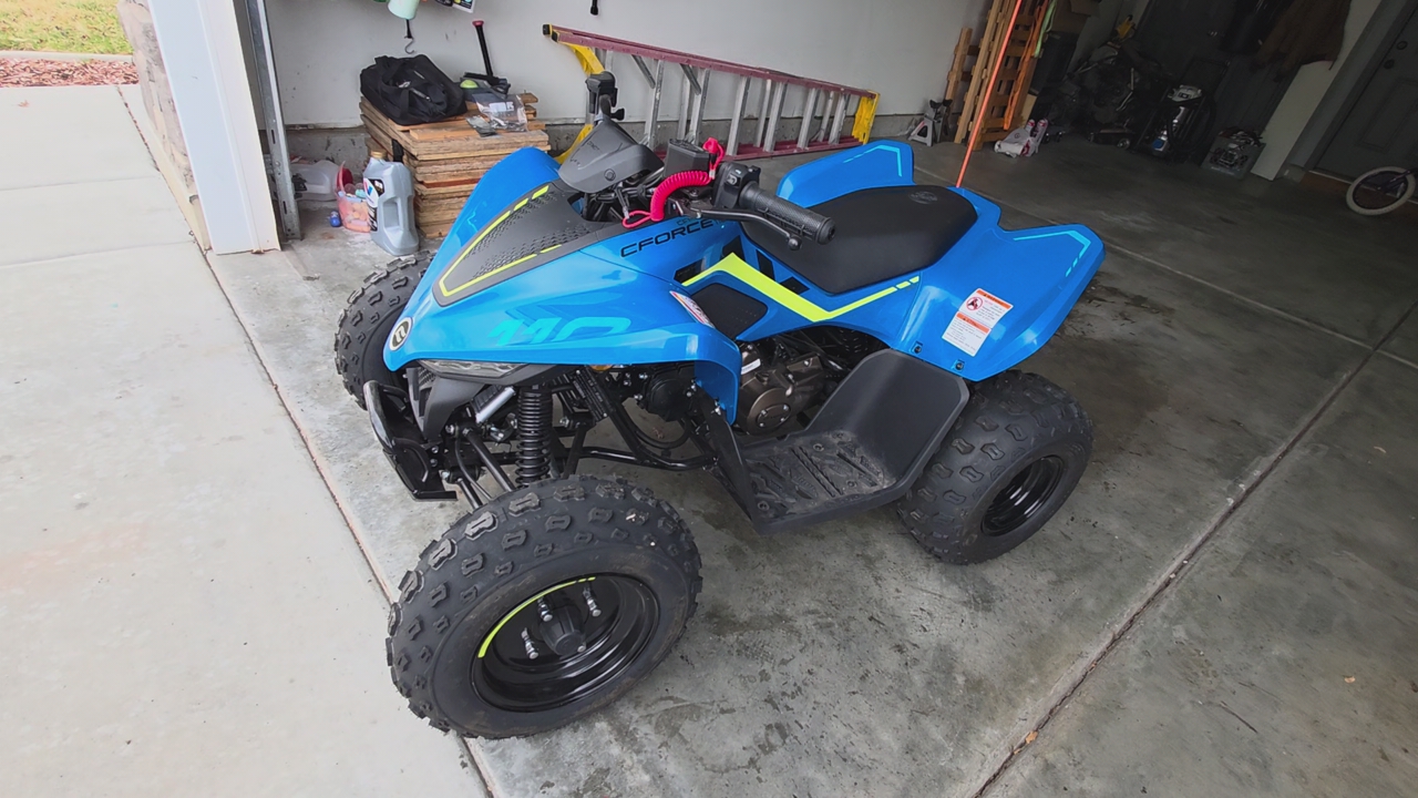 2023 CFMoto 110cc kid quad