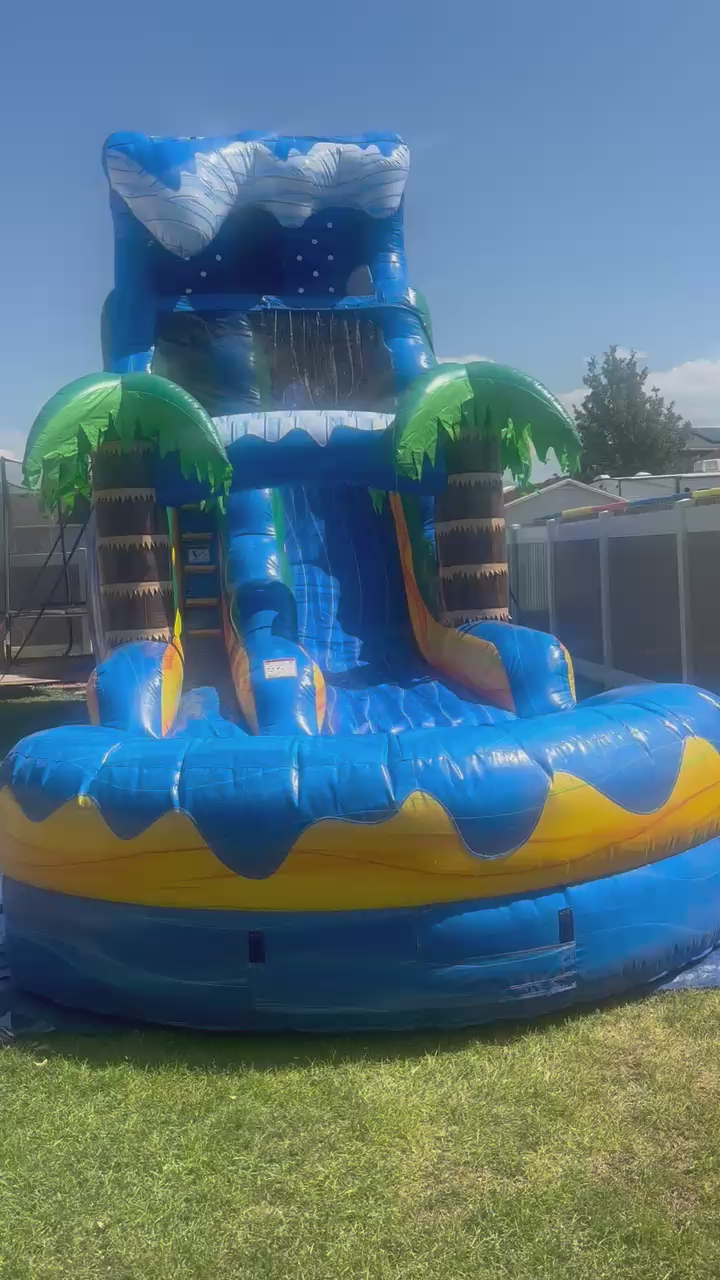 19 foot slide