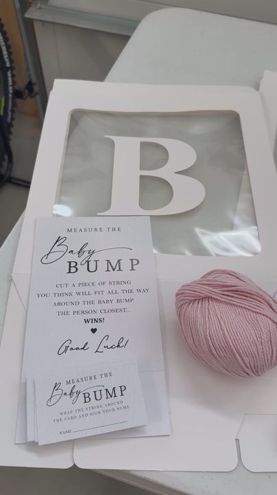 Baby shower decor