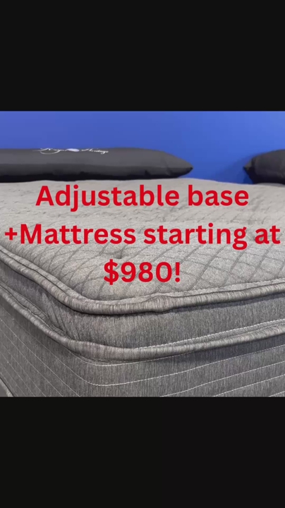 Mattress and adjustable base overstocks