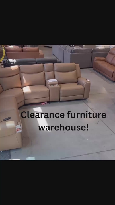 Clearance furniture warehouse