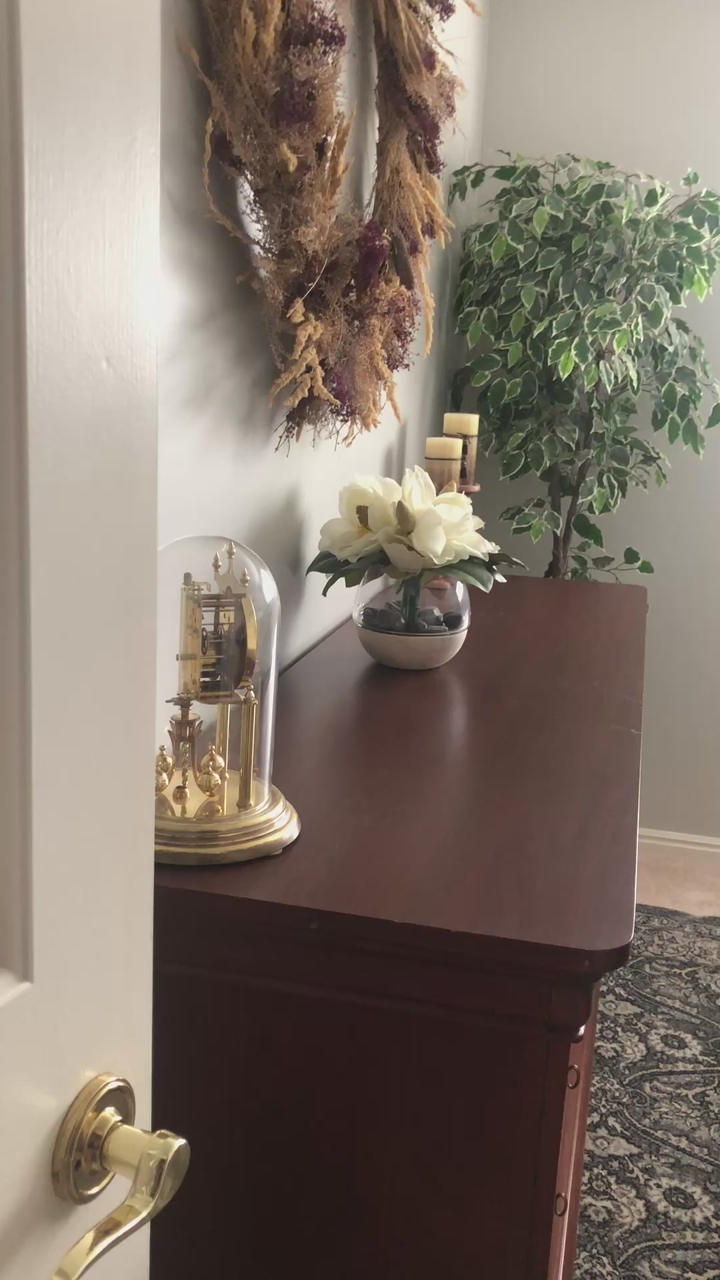 Sleigh Queen Bed, dresser, and 2 nightstands