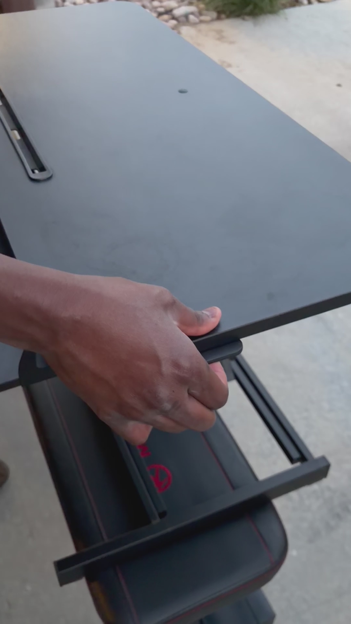 Black Standing Desk Converter