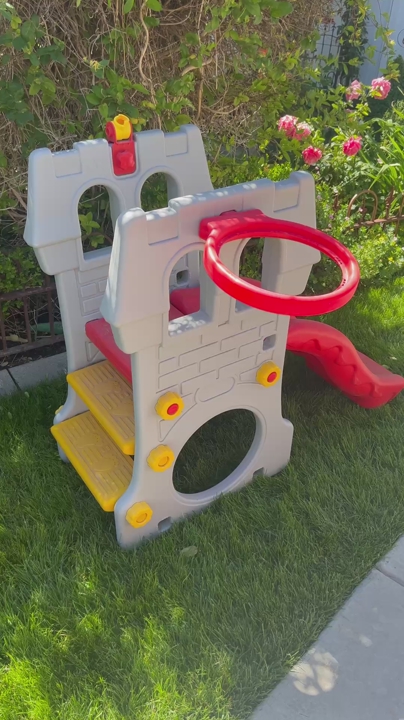 Kids toddler climber slide playgym