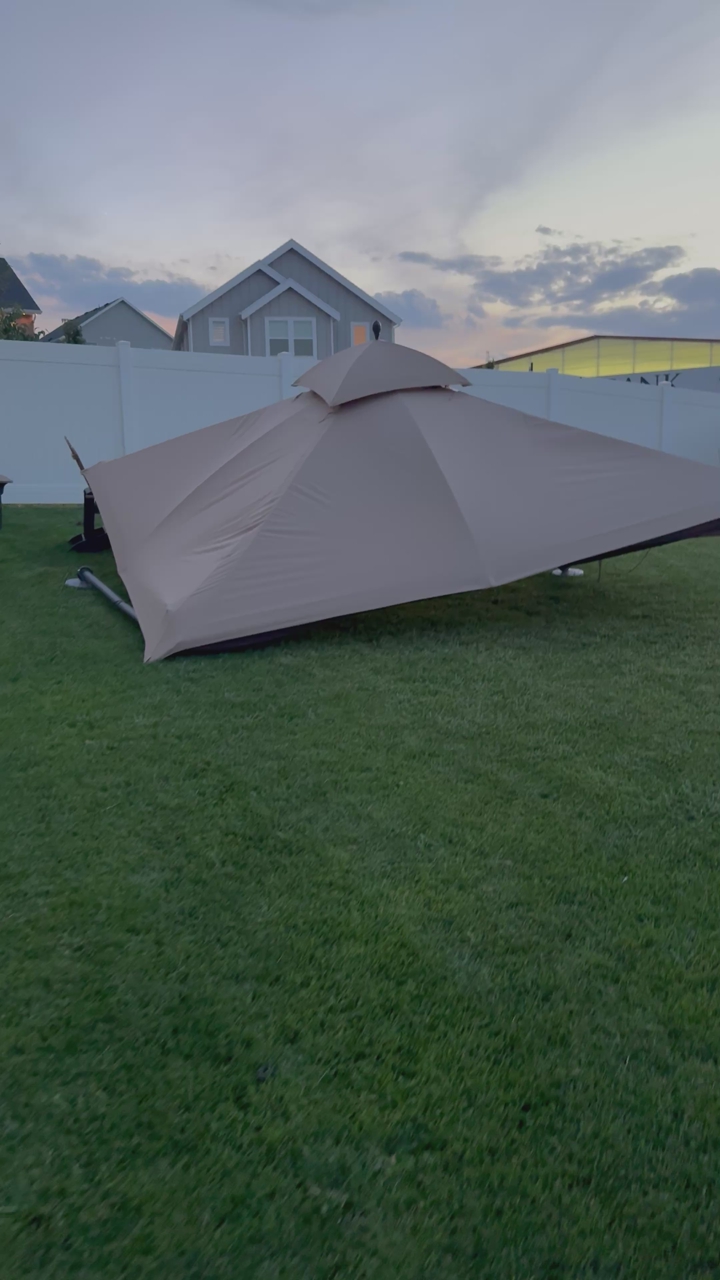 10 X 12 gazebo new but broken