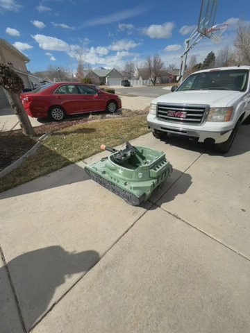 Power Wheels Army Tank
