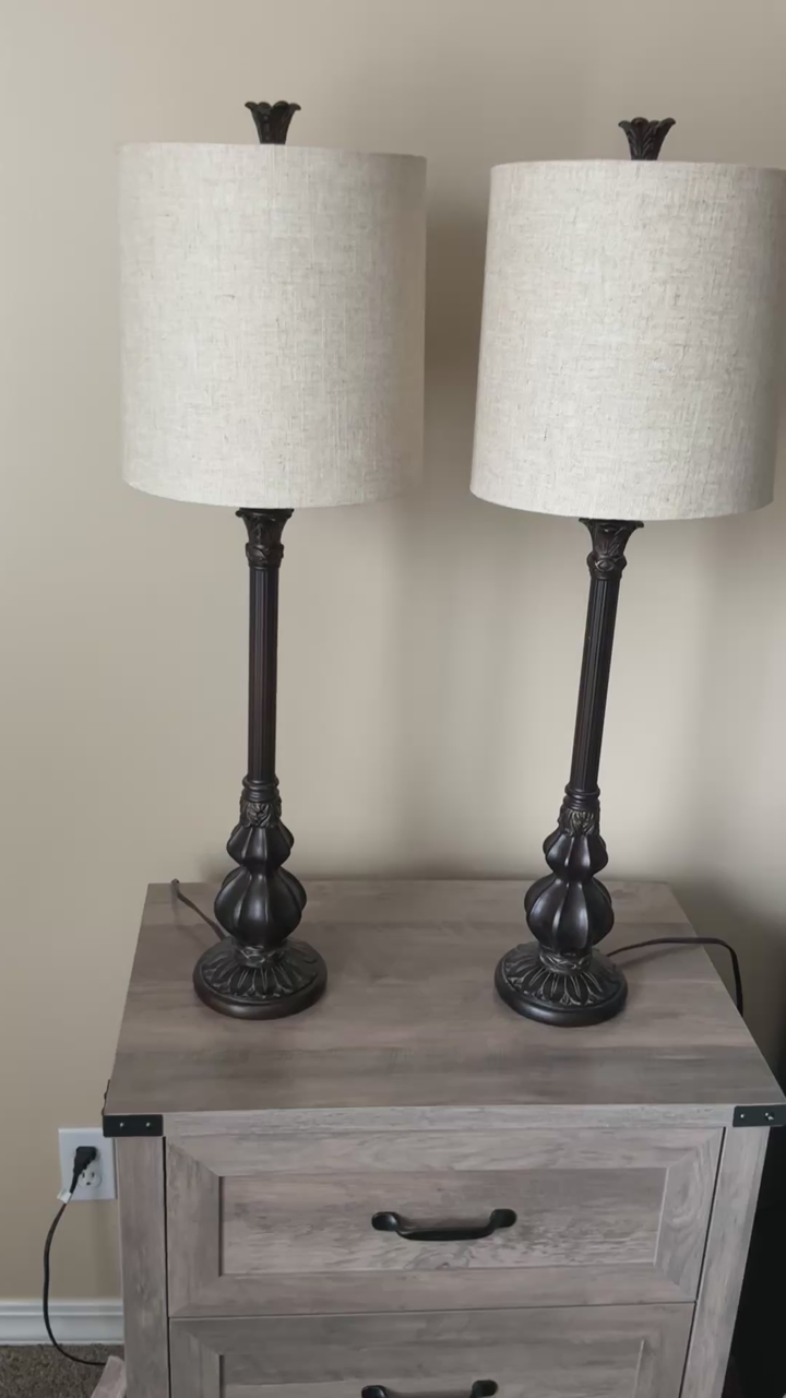 For Sale, Two Table Lamps with Shades.
