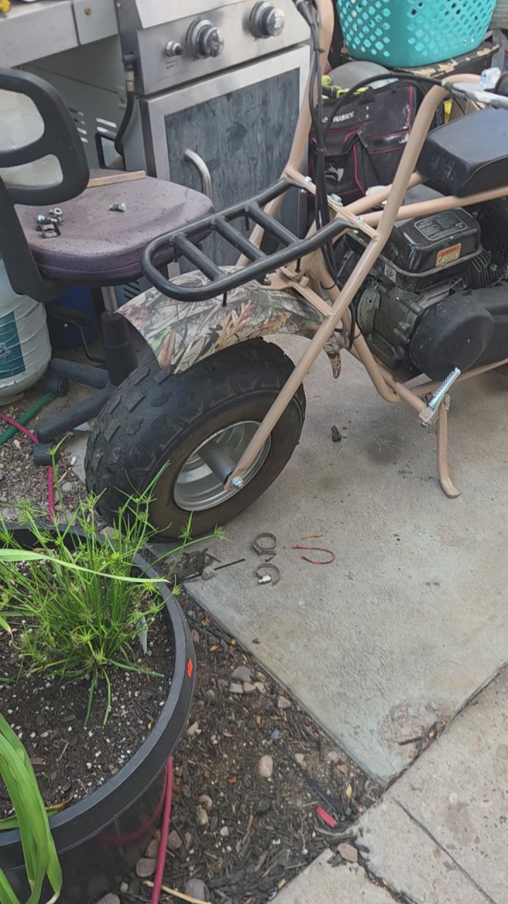 ct200u mini bike/dirtbike/motorcycle