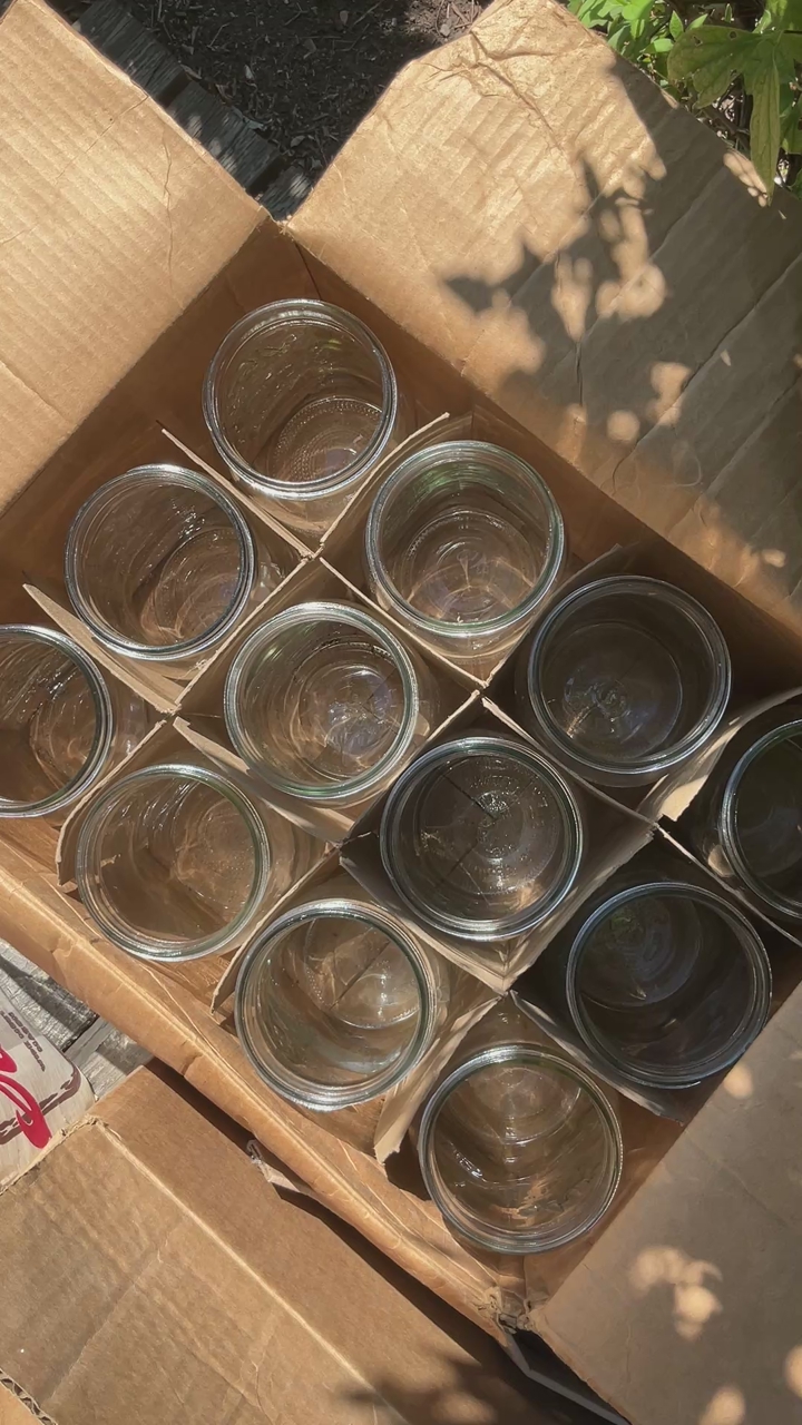Canning jars