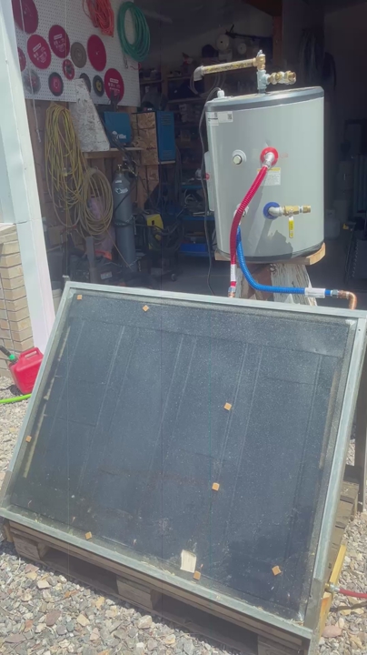 Solar hot water system