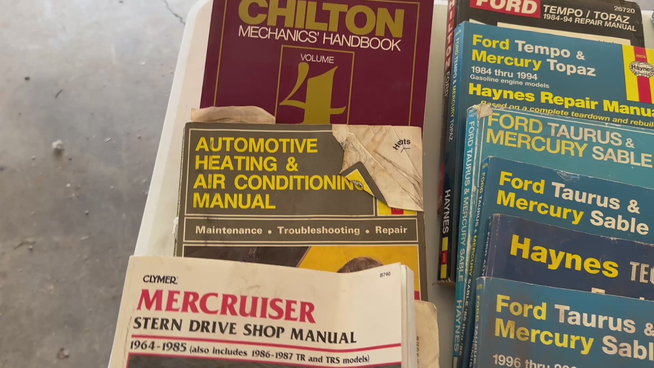 Car Repair Books