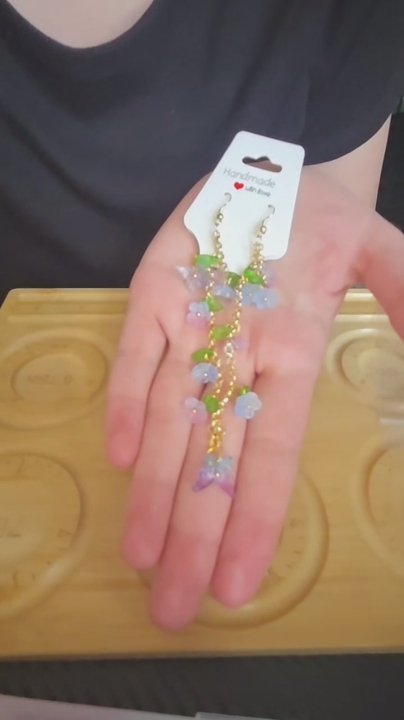 handmade bracelet and earrings for sale
