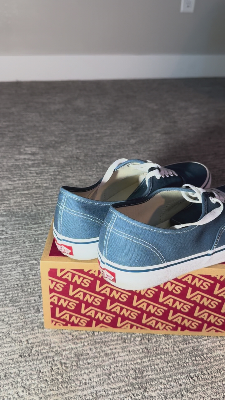 Vans Authentics, Navy Colo… Clothing and Apparel